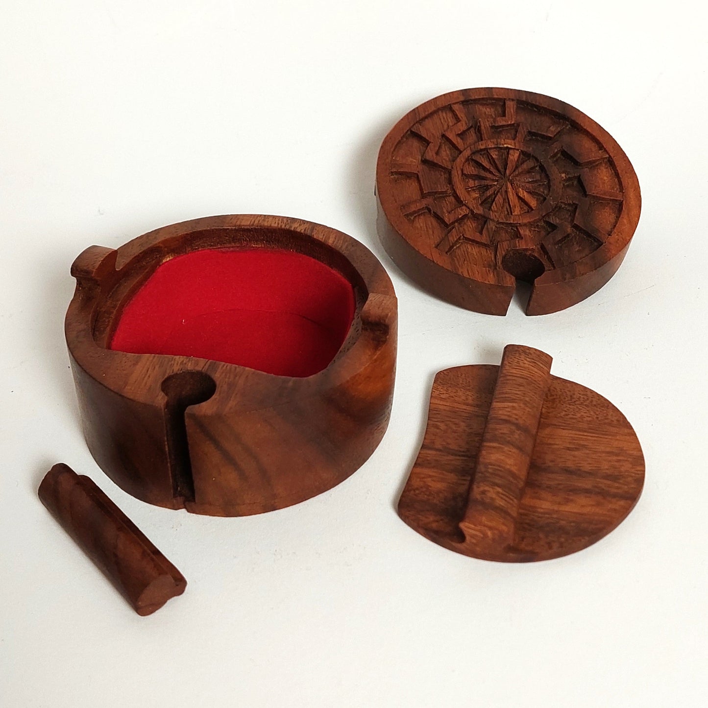 Wikinger-Schmuckdose Sonnenrad