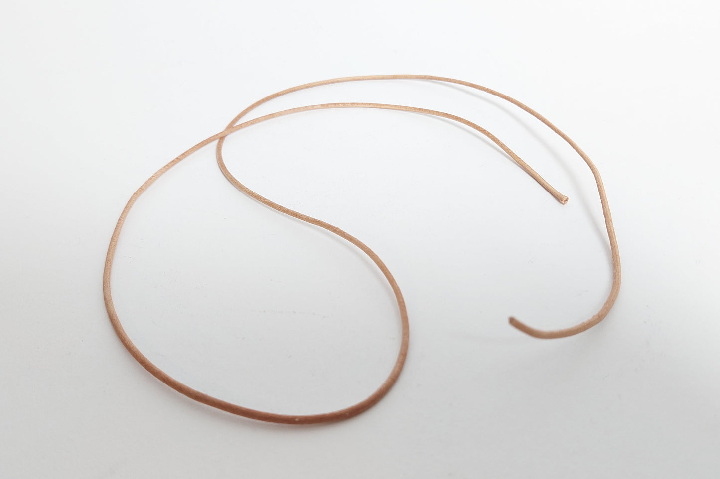 Lederband schwarz, braun, oder natur - reißfest