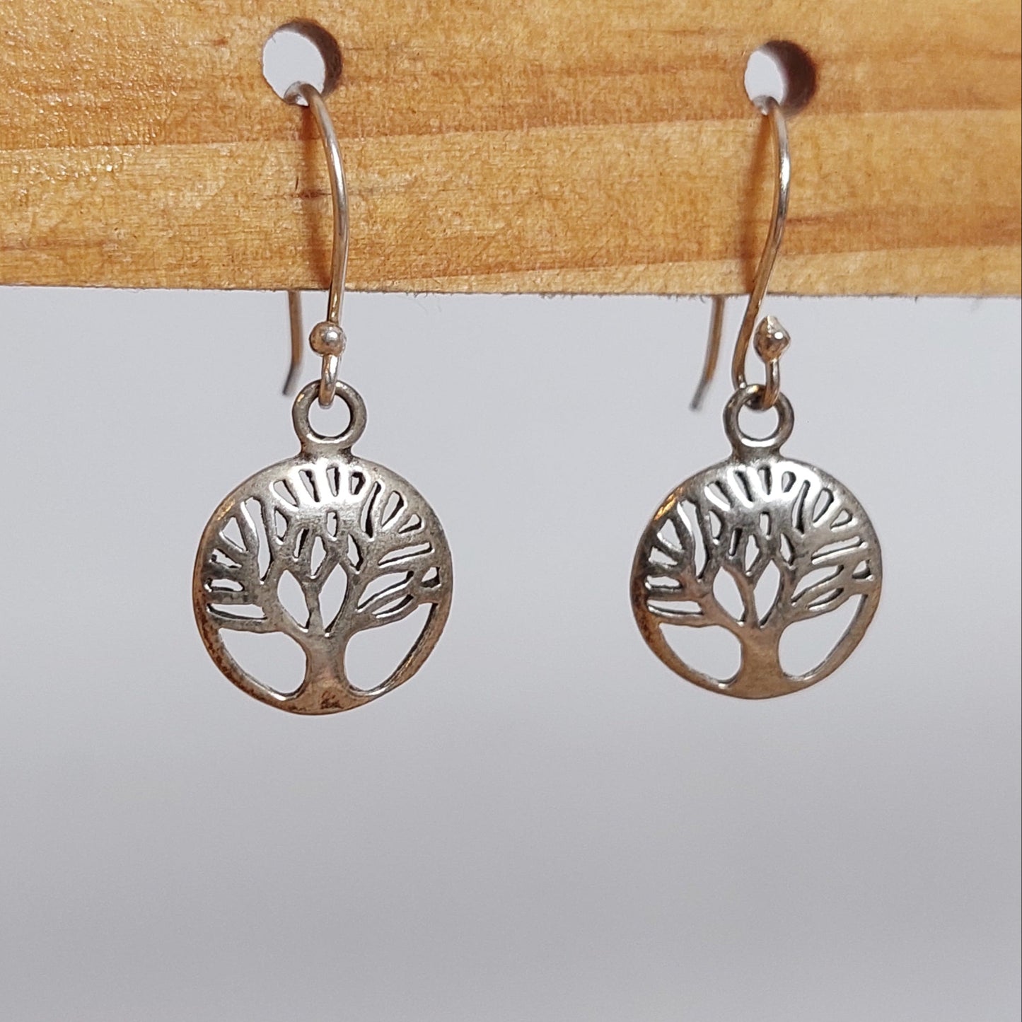 Baum des Lebens Ohrhänger aus Sterlingsilber