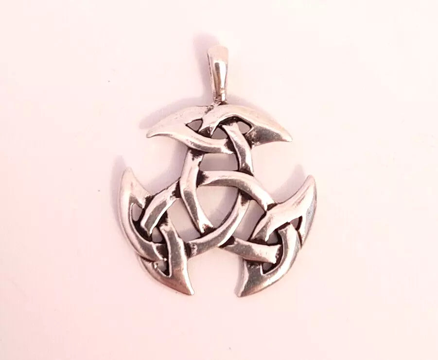 Wikinger Triskele - 925er Silber Anhänger