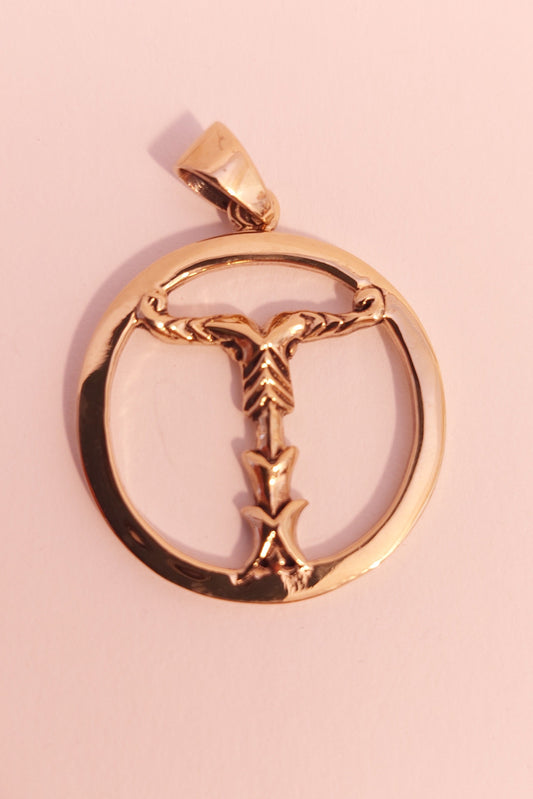 Irminsul - Kettenanhänger aus  Bronze