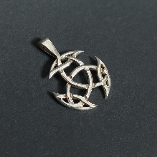 Wikinger Triskele - 925er Silber Anhänger