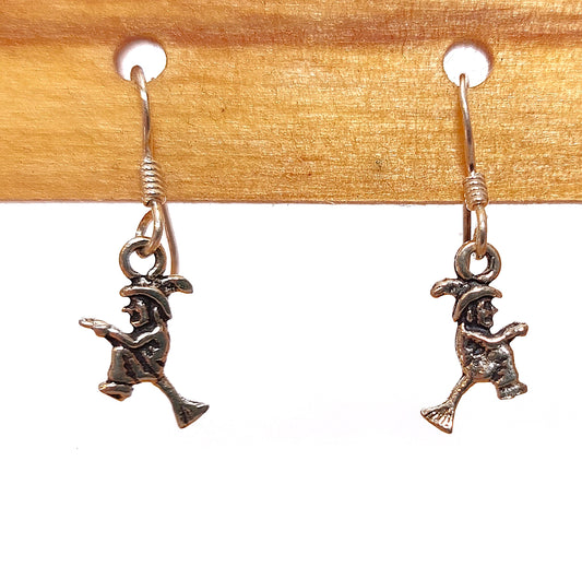 Hexen Ohrhänger aus Sterlingsilber