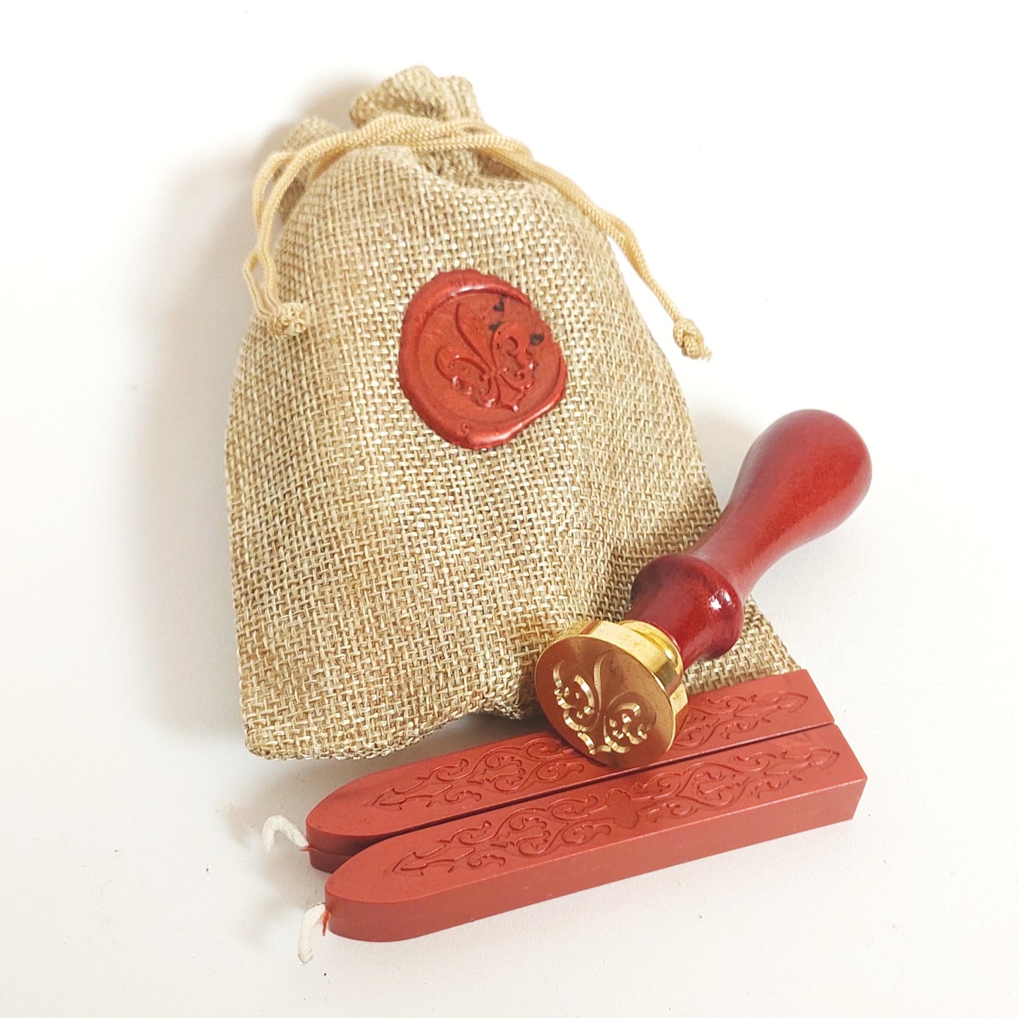 Siegelstempel-Set Lilie