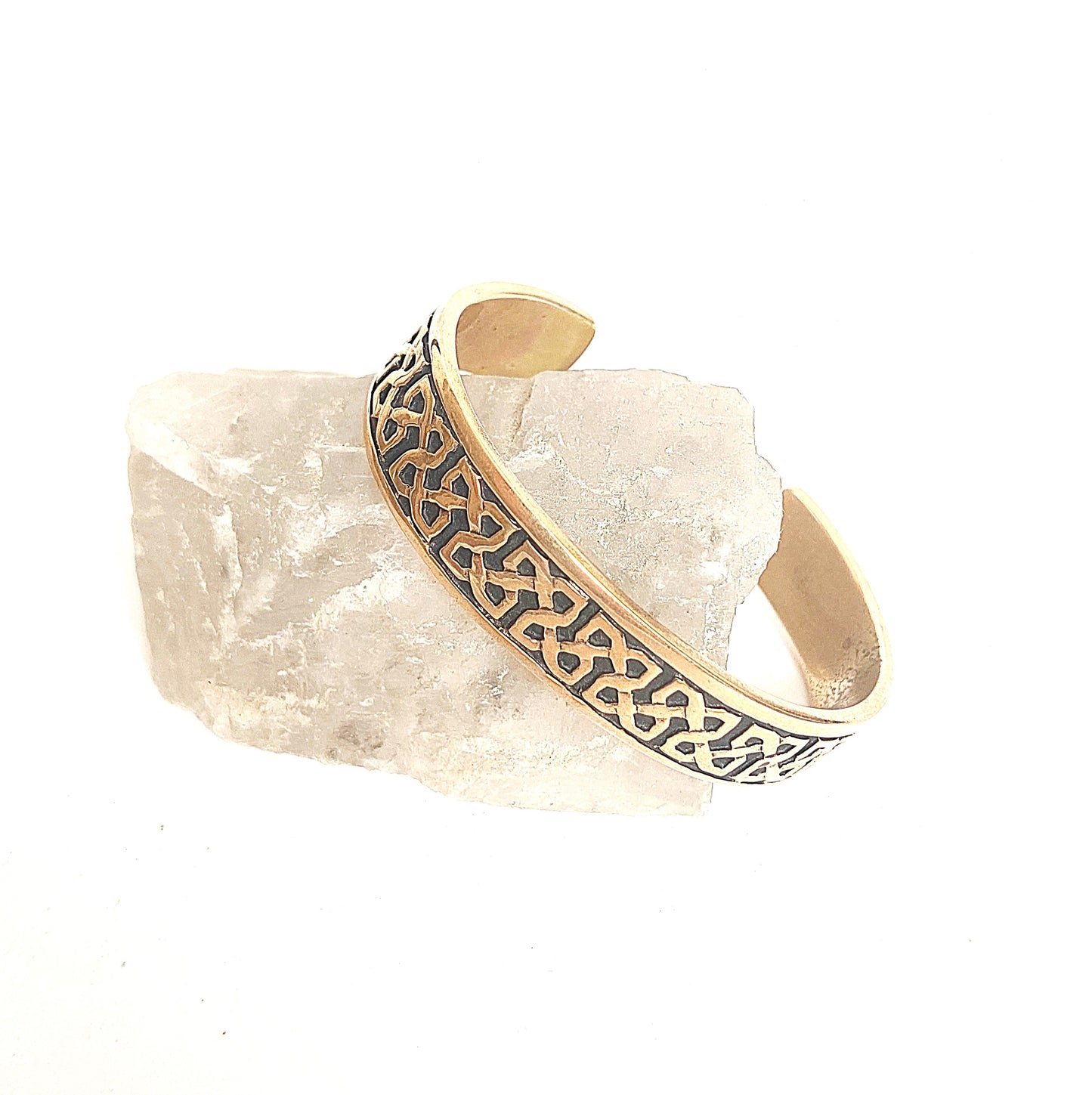 Armreif Keltenknoten aus Bronze