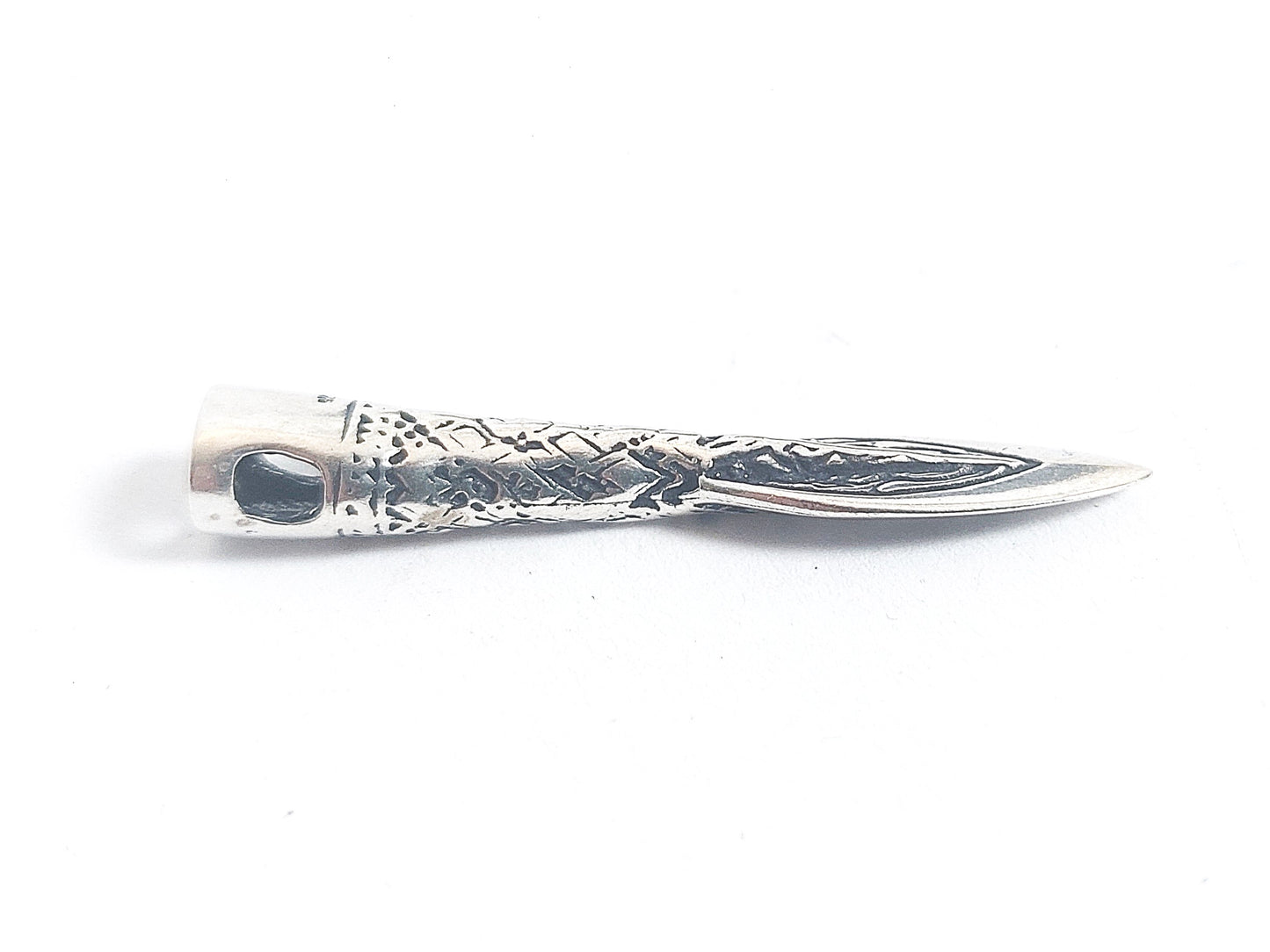 Speerspitze Gungnir - Germanischer Anhänger aus Sterlingsilber oder Bronze