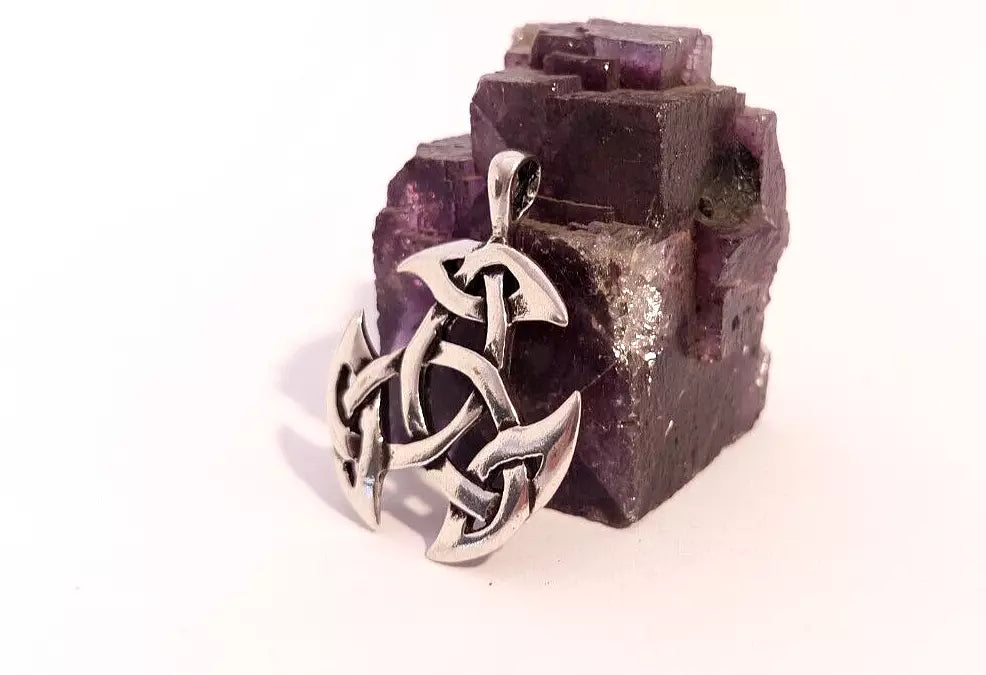 Wikinger Triskele - 925er Silber Anhänger